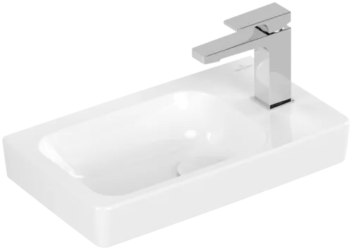 Bild von VILLEROY BOCH Architectura Handwaschbecken, 480 x 275 x 135 mm, Weiß Alpin CeramicPlus, ohne Überlauf #438649R1