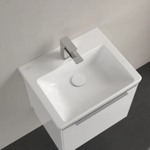 Bild von VILLEROY BOCH Subway 3.0 Handwaschbecken, 500 x 400 x 145 mm, Weiß Alpin, mit Überlauf #4370FF01