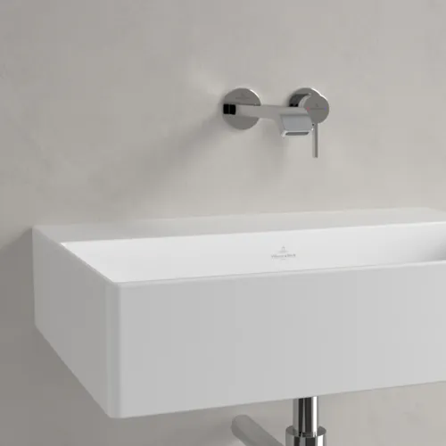 Bild von VILLEROY BOCH Memento 2.0 Waschbecken, 600 x 420 x 135 mm, Stone White CeramicPlus, ohne Überlauf, Unterseite geschliffen #4A226FRW