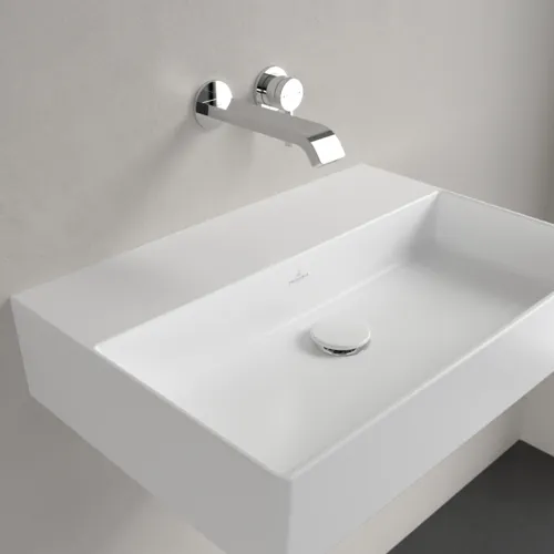 Bild von VILLEROY BOCH Memento 2.0 Waschbecken, 600 x 420 x 135 mm, Stone White CeramicPlus, ohne Überlauf, Unterseite geschliffen #4A226FRW