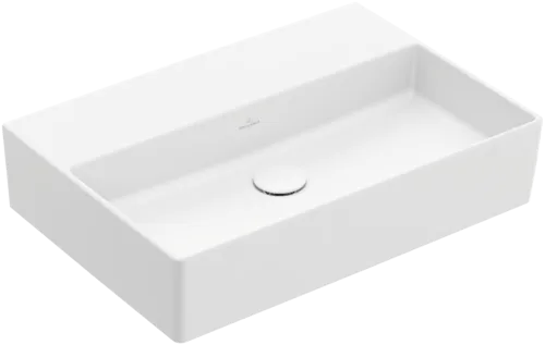Bild von VILLEROY BOCH Memento 2.0 Waschbecken, 600 x 420 x 135 mm, Stone White CeramicPlus, ohne Überlauf, Unterseite geschliffen #4A226FRW