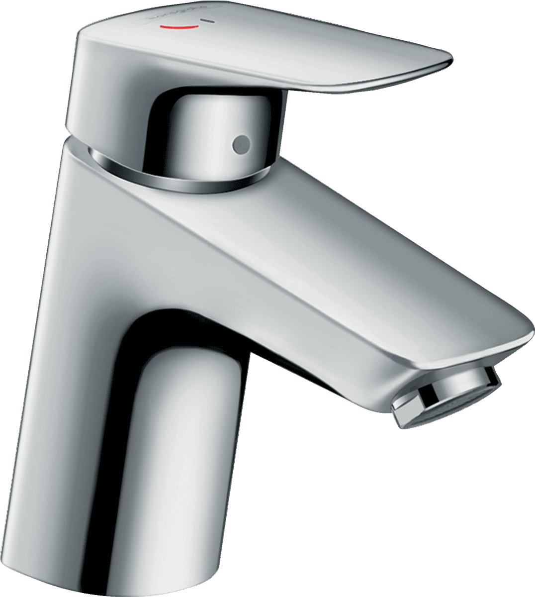 Bild von HANSGROHE Logis Einhebel-Waschtischmischer 70 CoolStart ohne Ablaufgarnitur #71073000 - Chrom