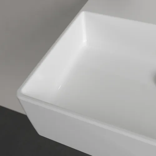 Bild von VILLEROY BOCH Memento 2.0 Waschbecken, 500 x 420 x 140 mm, Weiß Alpin CeramicPlus, ohne Überlauf #4A2253R1
