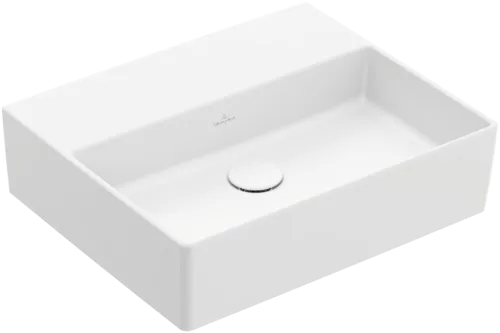 Bild von VILLEROY BOCH Memento 2.0 Waschbecken, 500 x 420 x 140 mm, Stone White CeramicPlus, ohne Überlauf #4A2253RW