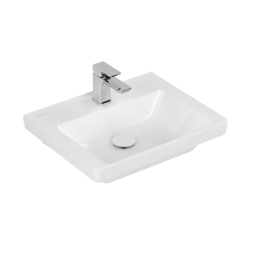 Bild von VILLEROY BOCH Subway 3.0 Handwaschbecken, 500 x 400 x 145 mm, Weiß Alpin, ohne Überlauf #4370FG01