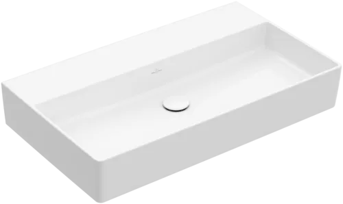 Bild von VILLEROY BOCH Memento 2.0 Waschbecken, 800 x 470 x 140 mm, Weiß Alpin, ohne Überlauf, Unterseite geschliffen #4A228F01