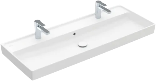 Bild von VILLEROY BOCH Collaro Schrankwaschtisch, 1200 x 470 x 160 mm, Stone White CeramicPlus, mit Überlauf #4A33C4RW