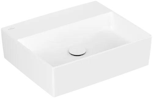 Bild von VILLEROY BOCH Memento 2.0 Aufsatzwaschbecken, 498 x 420 x 139 mm, Weiß Alpin CeramicPlus, ohne Überlauf #4A0753R1