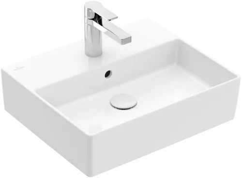 Bild von VILLEROY BOCH Memento 2.0 Waschbecken, 500 x 420 x 140 mm, Weiß Alpin, mit Überlauf #4A225001