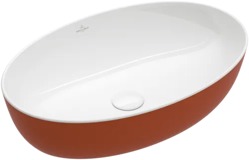 Bild von VILLEROY BOCH Artis Aufsatzwaschbecken, 610 x 410 x 130 mm, Rust, ohne Überlauf #419861BCW8