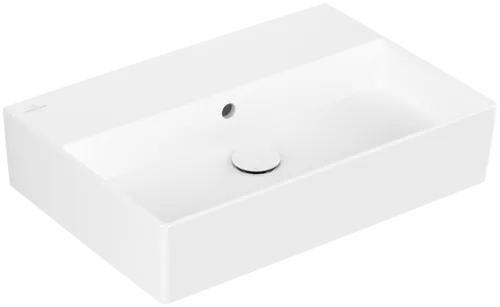 Bild von VILLEROY BOCH Memento 2.0 Waschbecken, 600 x 420 x 135 mm, Stone White CeramicPlus, mit Überlauf #4A2262RW