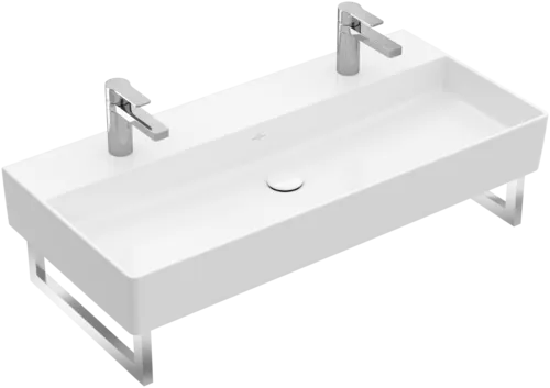 Bild von VILLEROY BOCH Memento 2.0 Waschbecken, 1000 x 470 x 135 mm, Weiß Alpin, ohne Überlauf #4A22A101