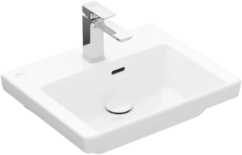 Bild von VILLEROY BOCH Subway 3.0 Handwaschbecken, 500 x 400 x 145 mm, Weiß Alpin, mit Überlauf #43705001