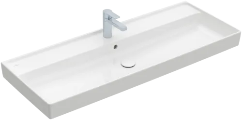Bild von VILLEROY BOCH Collaro Schrankwaschtisch, 1200 x 470 x 160 mm, Weiß Alpin, mit Überlauf #4A33C501