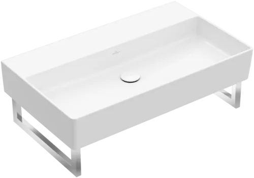 Bild von VILLEROY BOCH Memento 2.0 Waschbecken, 800 x 470 x 140 mm, Weiß Alpin, ohne Überlauf #4A228301