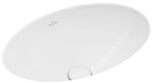 Bild von VILLEROY BOCH Loop & Friends Unterbauwaschbecken, 430 x 290 x 185 mm, Weiß Alpin CeramicPlus, mit Überlauf #4A5300R1