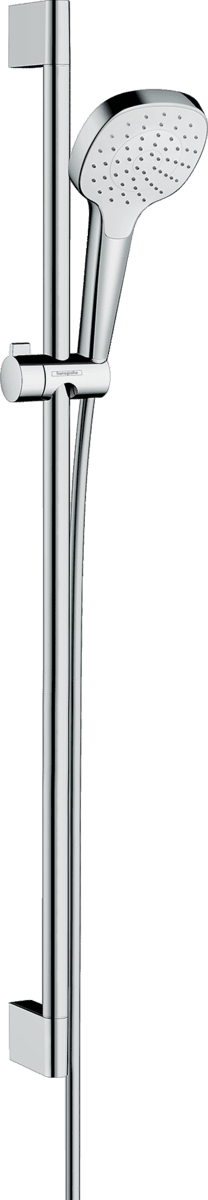Bild von HANSGROHE Croma Select E Brauseset 110 1jet EcoSmart mit Brausestange 90 cm #26595400 - Weiß/Chrom