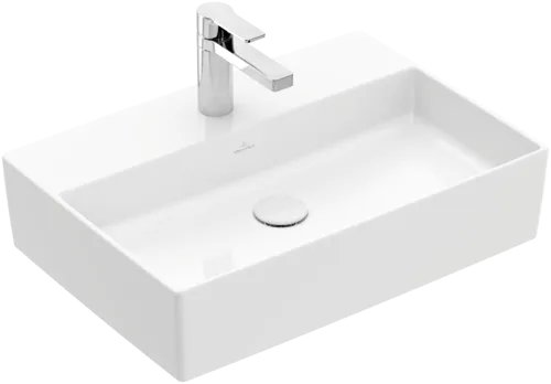 Bild von VILLEROY BOCH Memento 2.0 Aufsatzwaschbecken, 600 x 420 x 140 mm, Weiß Alpin, ohne Überlauf #4A076101