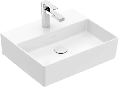 Bild von VILLEROY BOCH Memento 2.0 Waschbecken, 500 x 420 x 140 mm, Weiß Alpin, ohne Überlauf, Unterseite geschliffen #4A225L01