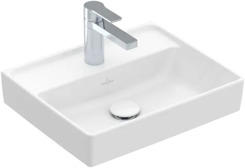 Bild von VILLEROY BOCH Collaro Handwaschbecken, 450 x 370 x 150 mm, Weiß Alpin, ohne Überlauf #43344601