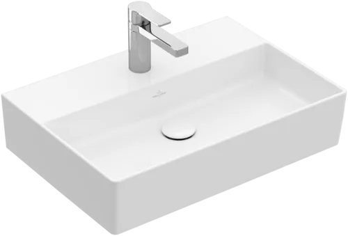 Bild von VILLEROY BOCH Memento 2.0 Waschbecken, 600 x 420 x 135 mm, Weiß Alpin, ohne Überlauf, Unterseite geschliffen #4A226L01