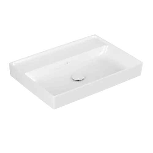 Bild von VILLEROY BOCH Collaro Waschbecken, 650 x 470 x 160 mm, Weiß Alpin CeramicPlus, ohne Überlauf #4A3368R1