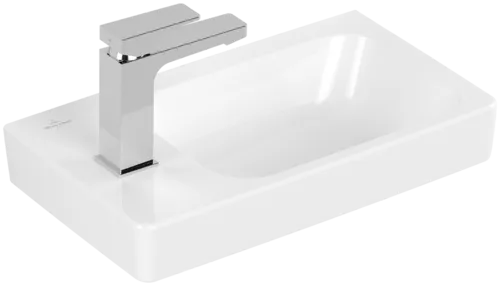 Bild von VILLEROY BOCH Architectura Handwaschbecken, 480 x 275 x 135 mm, Weiß Alpin, ohne Überlauf #43854901