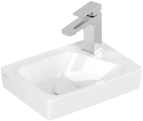 Bild von VILLEROY BOCH Architectura Handwaschbecken, 355 x 260 x 135 mm, Weiß Alpin CeramicPlus, ohne Überlauf #438637R1