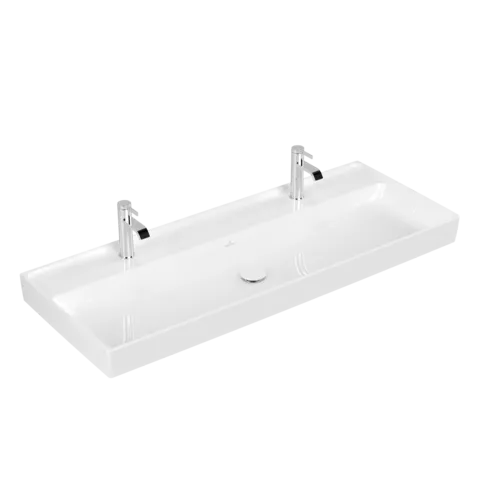 Bild von VILLEROY BOCH Collaro Schrankwaschtisch, 1200 x 470 x 160 mm, Weiß Alpin CeramicPlus, ohne Überlauf #4A33C1R1