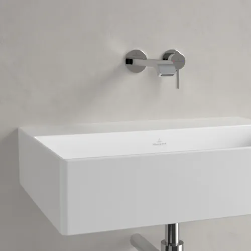 Bild von VILLEROY BOCH Memento 2.0 Waschbecken, 600 x 420 x 135 mm, Weiß Alpin CeramicPlus, ohne Überlauf #4A2263R1