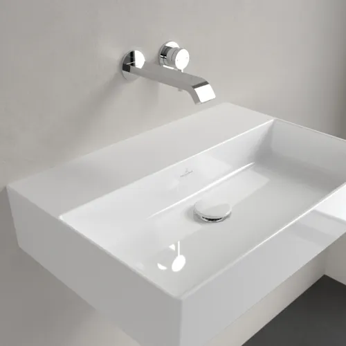 Bild von VILLEROY BOCH Memento 2.0 Waschbecken, 600 x 420 x 135 mm, Weiß Alpin CeramicPlus, ohne Überlauf #4A2263R1