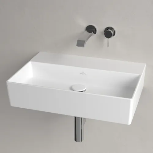 Bild von VILLEROY BOCH Memento 2.0 Waschbecken, 600 x 420 x 135 mm, Weiß Alpin CeramicPlus, ohne Überlauf #4A2263R1