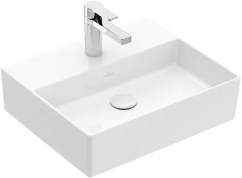 Bild von VILLEROY BOCH Memento 2.0 Waschbecken, 500 x 420 x 140 mm, Weiß Alpin, ohne Überlauf #4A225101