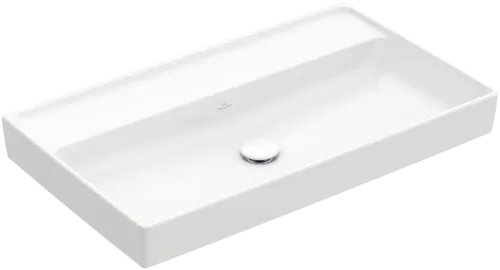 Bild von VILLEROY BOCH Collaro Schrankwaschtisch, 800 x 465 x 160 mm, Weiß Alpin CeramicPlus, ohne Überlauf #4A3383R1
