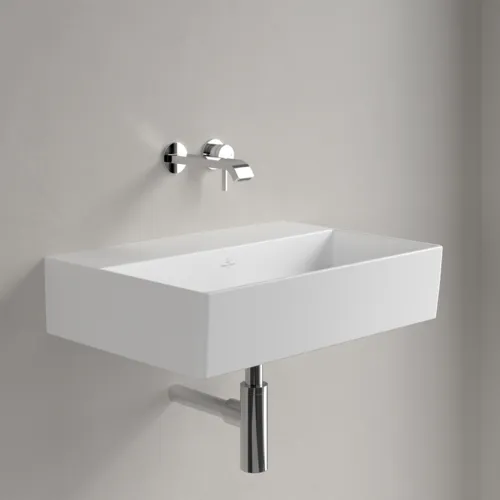 Bild von VILLEROY BOCH Memento 2.0 Waschbecken, 600 x 420 x 135 mm, Stone White CeramicPlus, ohne Überlauf #4A2263RW