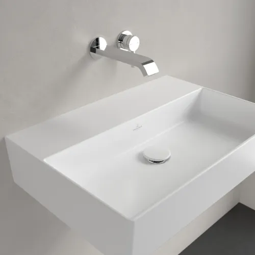Bild von VILLEROY BOCH Memento 2.0 Waschbecken, 600 x 420 x 135 mm, Stone White CeramicPlus, ohne Überlauf #4A2263RW