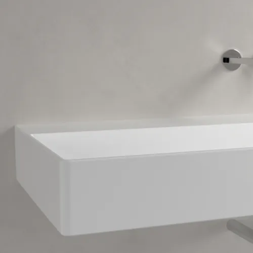 Bild von VILLEROY BOCH Memento 2.0 Waschbecken, 1200 x 470 x 150 mm, Weiß Alpin CeramicPlus, ohne Überlauf, Unterseite geschliffen #4A22CFR1