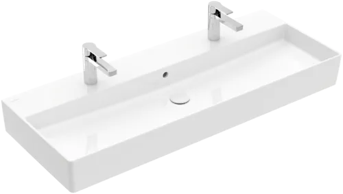 Bild von VILLEROY BOCH Memento 2.0 Waschbecken, 1200 x 470 x 150 mm, Weiß Alpin, mit Überlauf #4A22C401