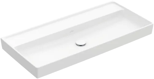 Bild von VILLEROY BOCH Collaro Schrankwaschtisch, 1000 x 470 x 160 mm, Stone White CeramicPlus, ohne Überlauf #4A33A3RW