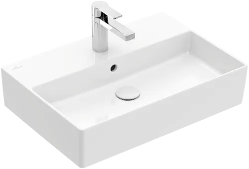Bild von VILLEROY BOCH Memento 2.0 Waschbecken, 600 x 420 x 135 mm, Weiß Alpin, mit Überlauf #4A226001