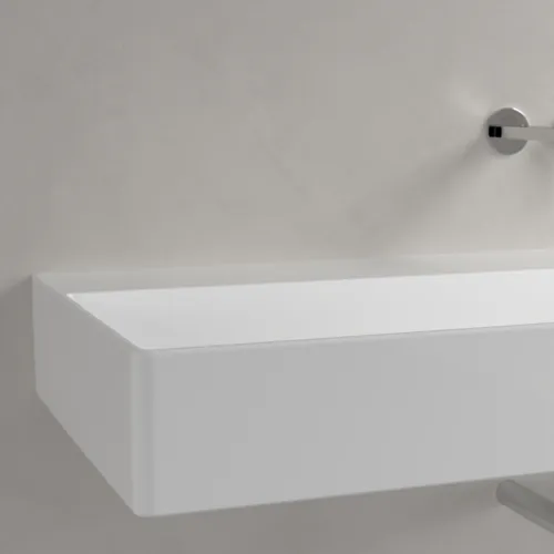 Bild von VILLEROY BOCH Memento 2.0 Waschbecken, 1200 x 470 x 150 mm, Weiß Alpin CeramicPlus, ohne Überlauf #4A22C3R1