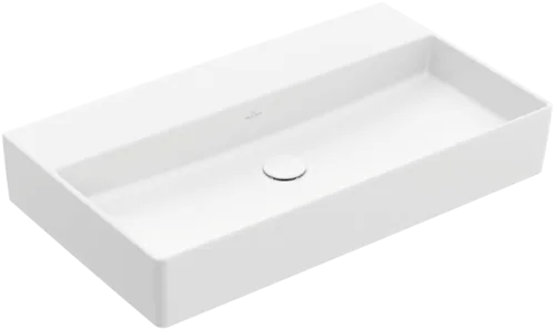 Bild von VILLEROY BOCH Memento 2.0 Waschbecken, 800 x 470 x 140 mm, Stone White CeramicPlus, ohne Überlauf #4A2283RW