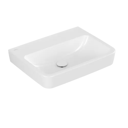 Bild von VILLEROY BOCH O.novo Waschbecken, 600 x 460 x 175 mm, Weiß Alpin, ohne Überlauf #4A416301