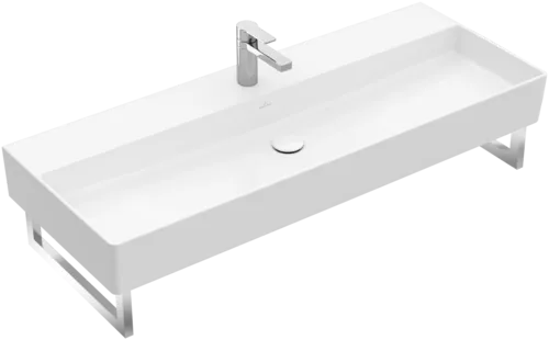 Bild von VILLEROY BOCH Memento 2.0 Waschbecken, 1200 x 470 x 150 mm, Weiß Alpin, ohne Überlauf #4A22C201