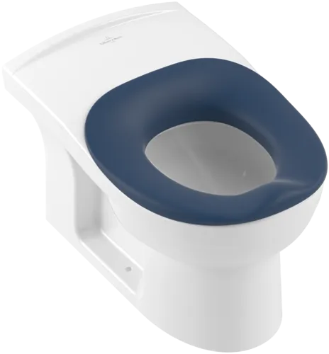 Bild von VILLEROY BOCH O.novo Kids Tiefspül-WC für Kleinkinder, bodenstehend, mit AntiBac, Weiß Alpin AntiBac CeramicPlus #469110T2