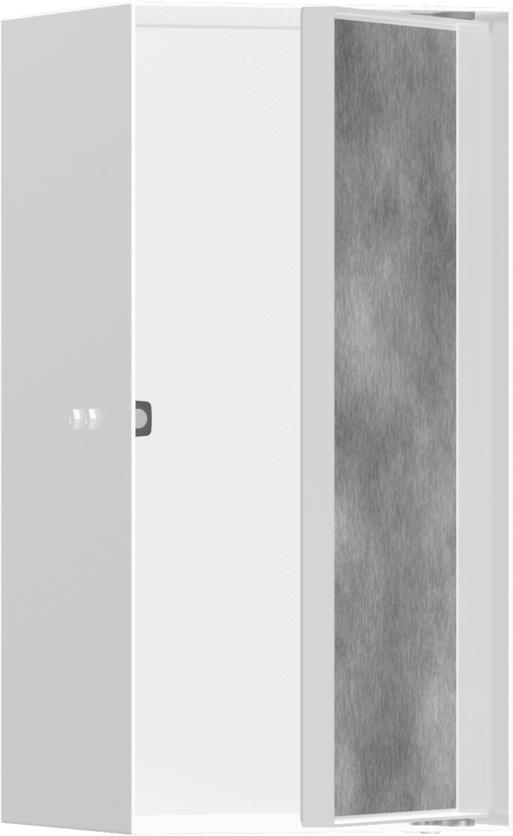 Bild von HANSGROHE XtraStoris Rock Wandnische mit befliesbarer Tür 300/150/140 #56088700 - Mattweiß