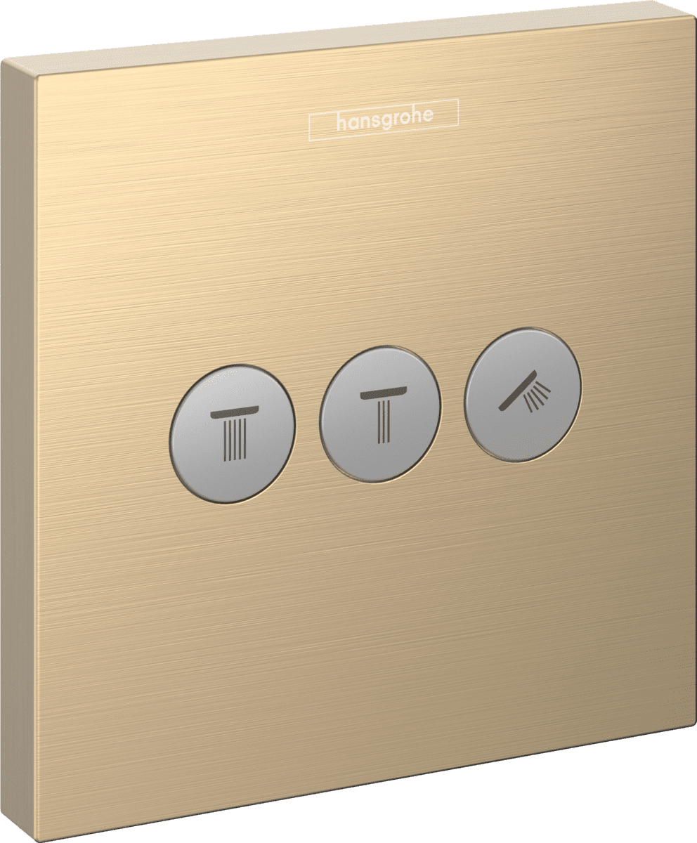 Bild von HANSGROHE ShowerSelect Ventil Unterputz für 3 Verbraucher #15764140 - Brushed Bronze
