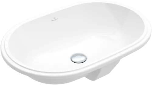 Bild von VILLEROY BOCH Architectura Unterbauwaschbecken, 570 x 375 x 175 mm, Weiß Alpin CeramicPlus, ohne Überlauf, Außenseite nicht glasiert #5A7661R1