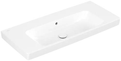 Bild von VILLEROY BOCH Architectura Waschbecken, 1000 x 445 x 165 mm, Weiß Alpin, mit Überlauf #4A87A601