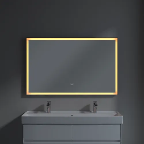 Bild von VILLEROY BOCH Subway 3.0 Spiegel, mit Beleuchtung, 1200 x 750 x 47,5 mm #A46312BC